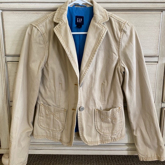GAP Khaki Blazer - Picture 1 of 3